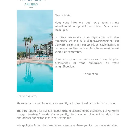 Hotell Thalazur - & Antibes